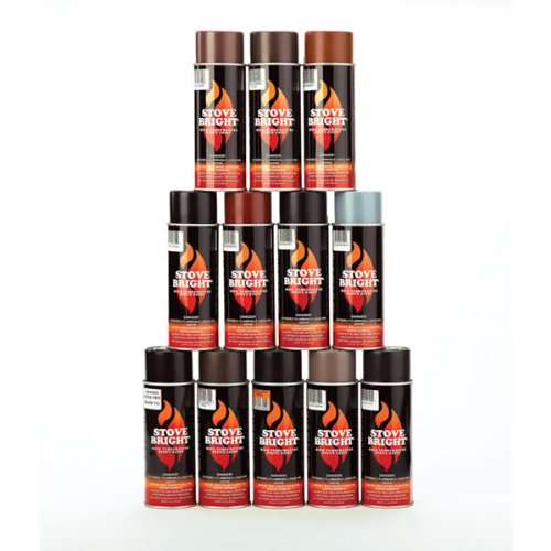 Chimney Plus 401990 Stove Bright Fireplace Satin Black Paint thumb #2