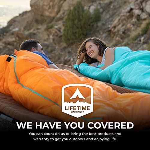 Image of Teton Celsius Regular, 25F, 20F, 0F Degree Sleeping Bags, All Weather Bag for Adults and Kids, Camping Made Easy and Warm, Travel Sack Included