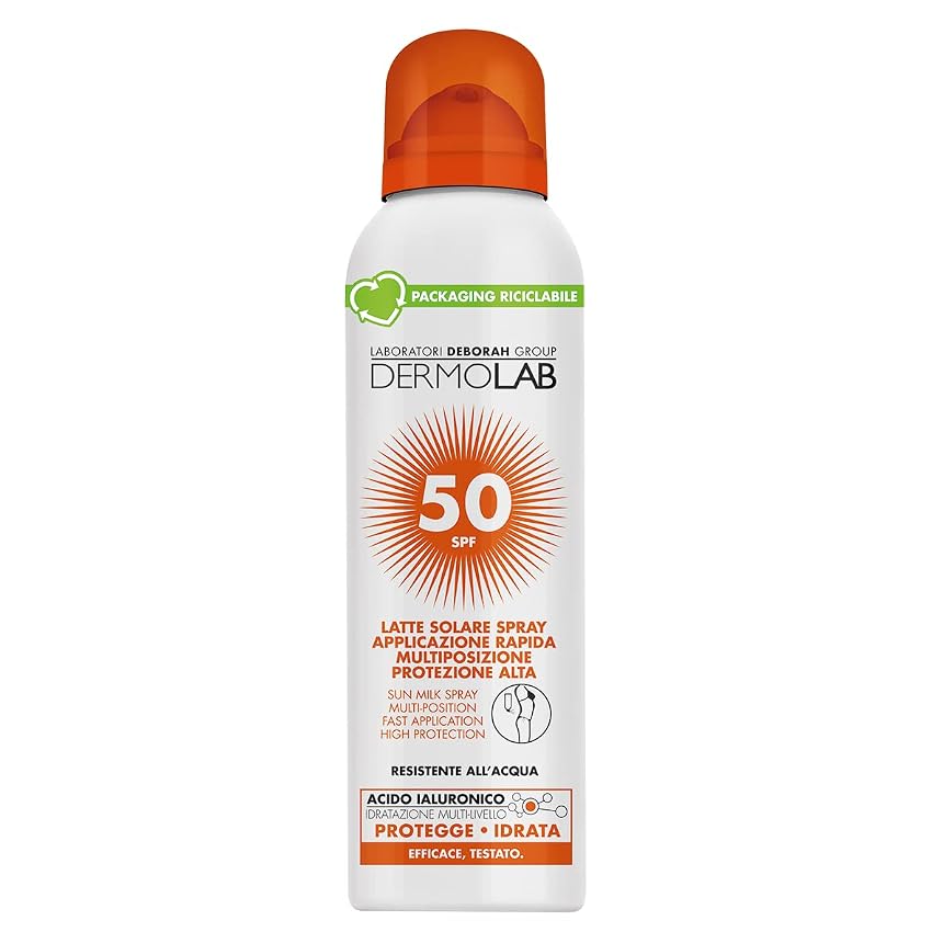 Dermolab Latte Solare Spray Viso e Corpo SPF 50 150ml