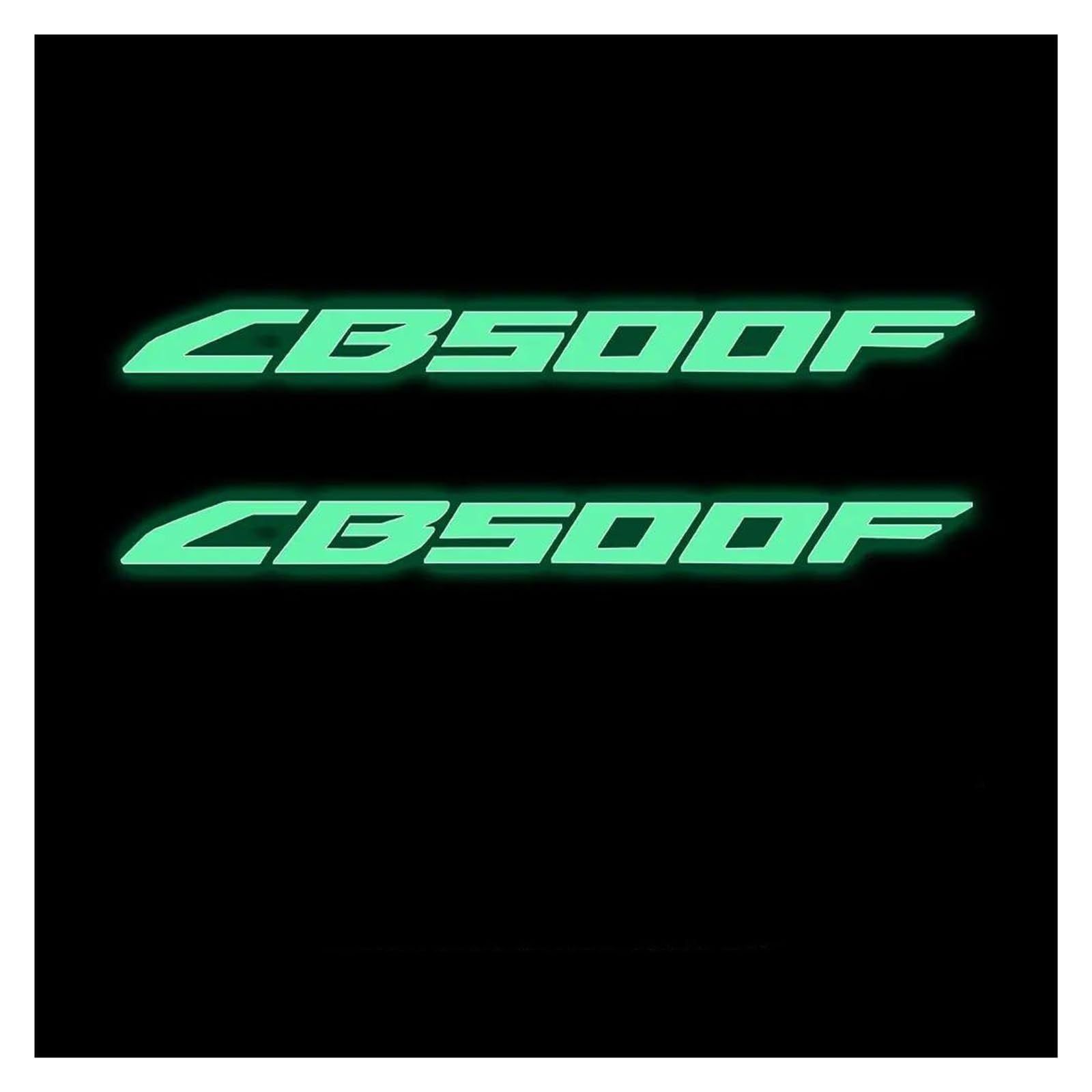 for CB500F CB500 500F Motorcycle Glow Stickers Decal CB 500 F Accessories(Fluorescence,2cm*12cm)