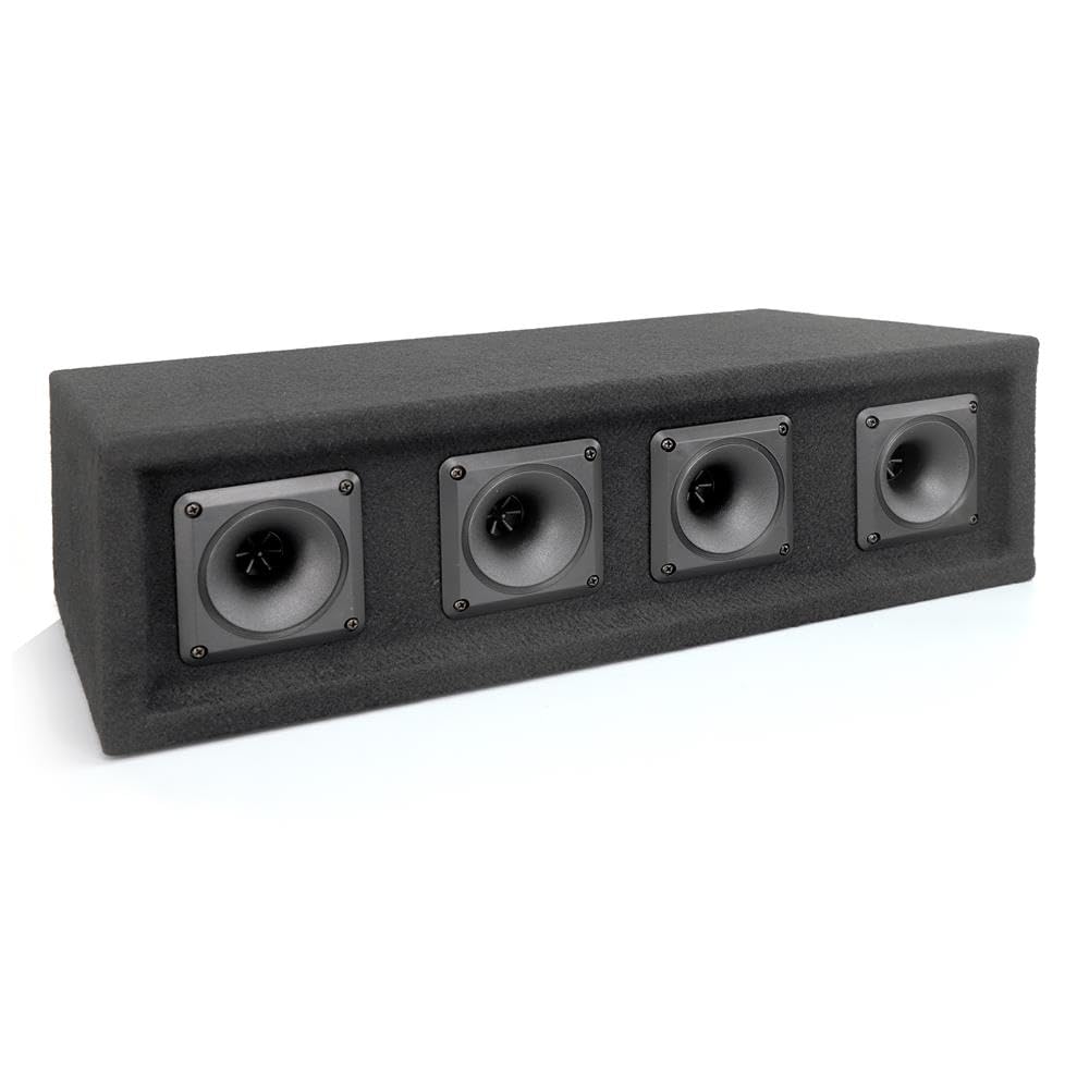 Pyle Pro 300 W głośniki DJ, głośniki imprezowe, pasywne do konfiguracji DJ, studio, występów na żywo, głośników regałowych i domowego audio, wytrzymałe pudełko PA jako system muzyczny, 4-drożny system