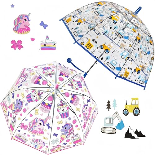 Parapluie transparent cloche pour enfant un cadeau utile et sécurisant pour l'école