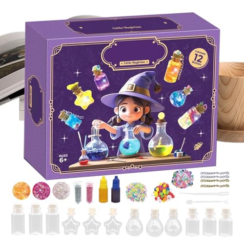 Renchey Kits de Pociones Infantiles | Artesanía de Elaboración y Mezcla de Pociones de Brujas | Juguetes Educativos para Niños Cumpleaños Halloween Navidad Juego Simbólico Aula Preescolar