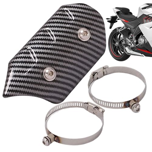 Escudo térmico para escape de moto contra quemaduras para un mantenimiento de seguridad
