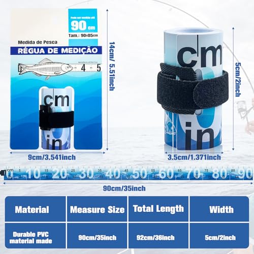 Cinta métrica plegable portable de 35 pulgadas miniatura 3