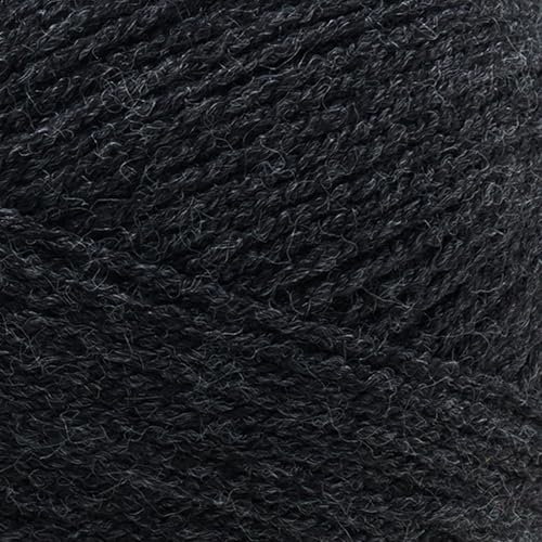 Image of Lion Brand Yarn, Pound of Love Crochet Yarn, Charcoal, Gray, 2 Pack