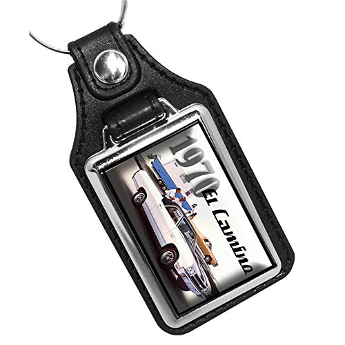 Image of Brotherhood Car Key Chain for El Camino - Classic Models Keychain for Men and Women Gift Key Ring