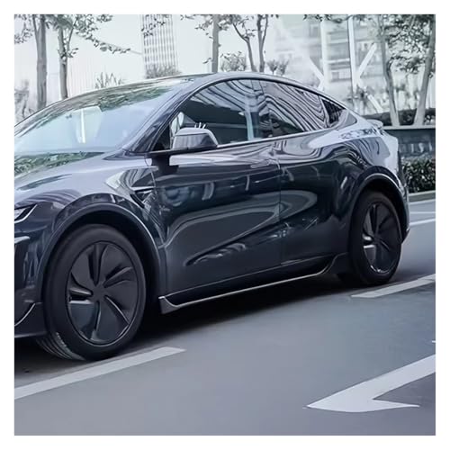 Faldones laterales para Tesla Model Y Juniper divisores y labios de coche 4