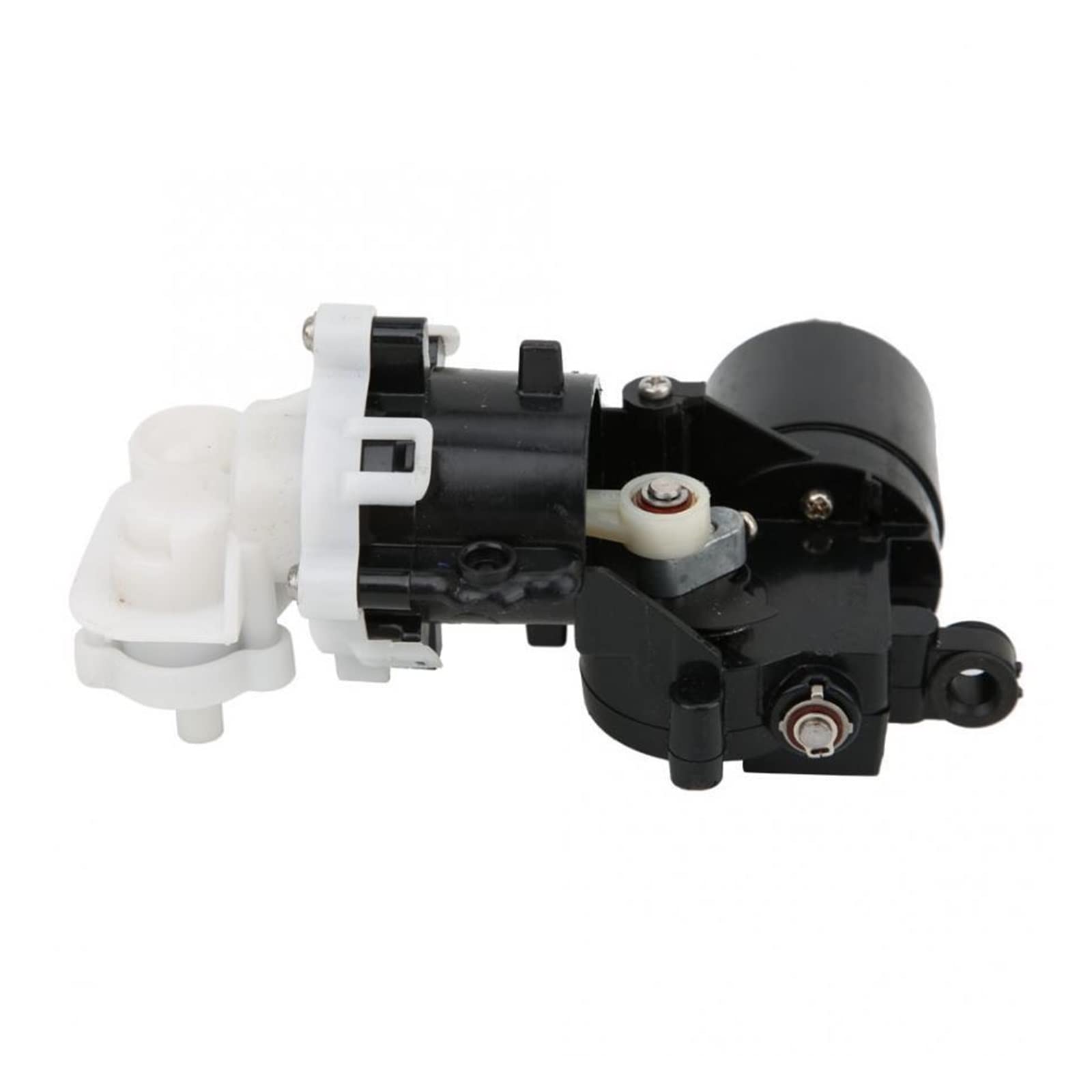 Pompe Portable pour pelouse ou Jardin Domestique Pompe à Eau Auto-amorçante 12V 0.9A Pompe à Piston monocylindre 90L / H avec Levage de 10 mètres