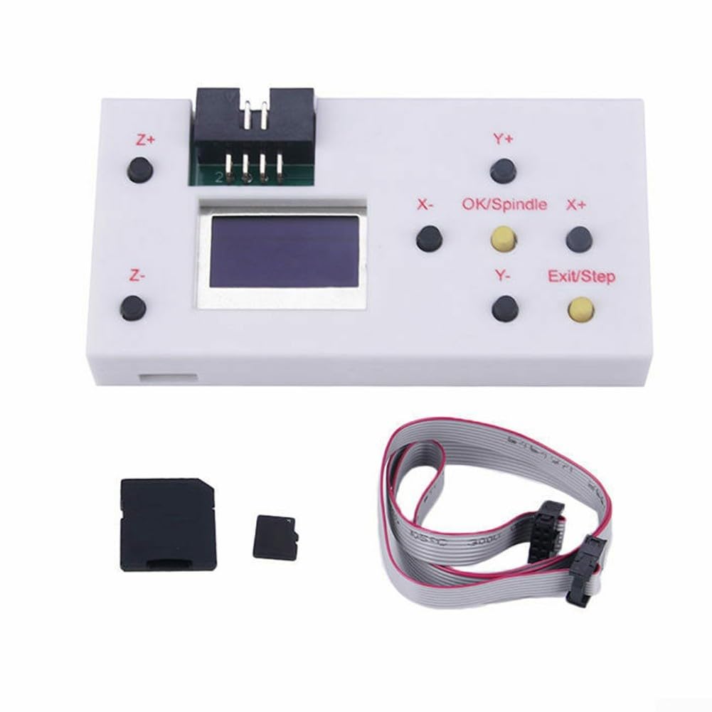 Contrôleur hors ligne CNC pour GRBL Board – Écran tactile LCD Télécommande manuelle pour machines de découpe du bois et de sculpture acrylique