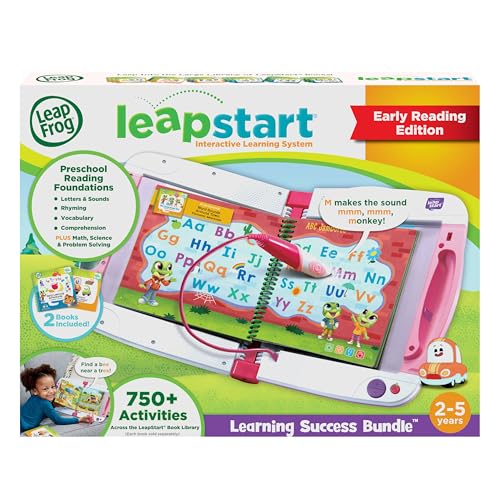 LeapStart Learning Success Bundle rose : occupez votre enfant sans écran - 5