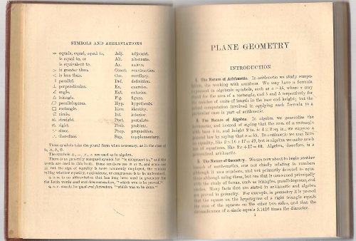 Plane Geometry [Italian] B000NMJGVO Book Cover