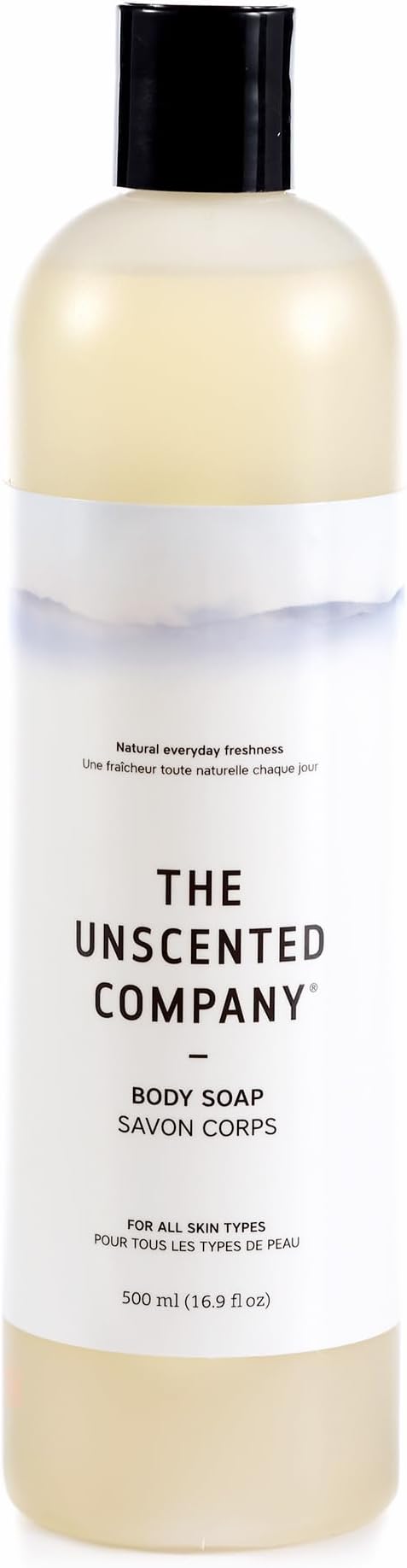 Body Soap, For All Skin Types, Fragrance Free, 16.9 fl oz (500 ml)