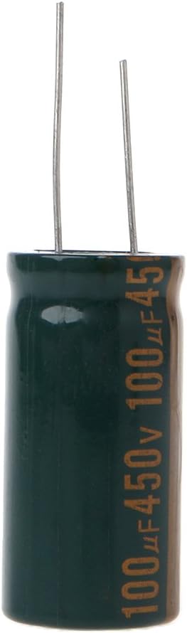 450V 100uF Capacitance Electrolytic Radial Capacitor High Frequency Low ESR