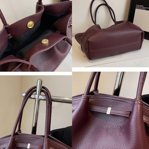 Purses for Women y2k Purse Womens Handbag Shoulder Purses Cute Vintage Leather Shoulder Bag for Women Trendy2