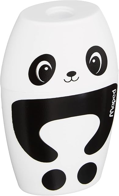 Maped Shaker Pencil Sharpener - Panda Black and White, 34013