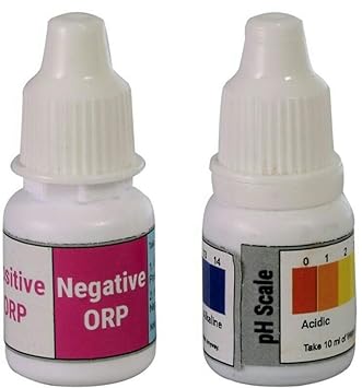 PH & ORP Testing Kit / Alkaline Level Testing Liquid Bottles by Bio + Test Range from 3 pH to 11 pH and ORP Negative to Positive (Set of 2 Bottles)