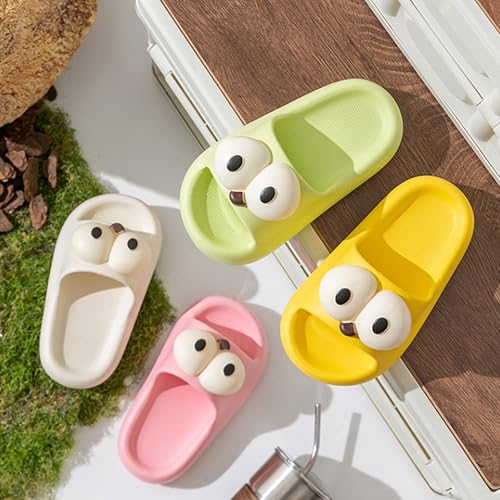 Kids Big eyes Sliders Cute Cartoon Shower Slippers Boys Girls Cloud Beach Pool Slide Sandals2