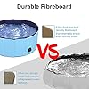 Foldable-Dog-Paddling-Pool-pet-Bathtub-pet-Paddling-Pool-PVC-Non-Slip-Paddling-Pool-Suitable-for-All-Kinds-of-Pets-80x30-Blue Splash into Fun: Foldable Dog Paddling Pool for All Your Beloved Pets