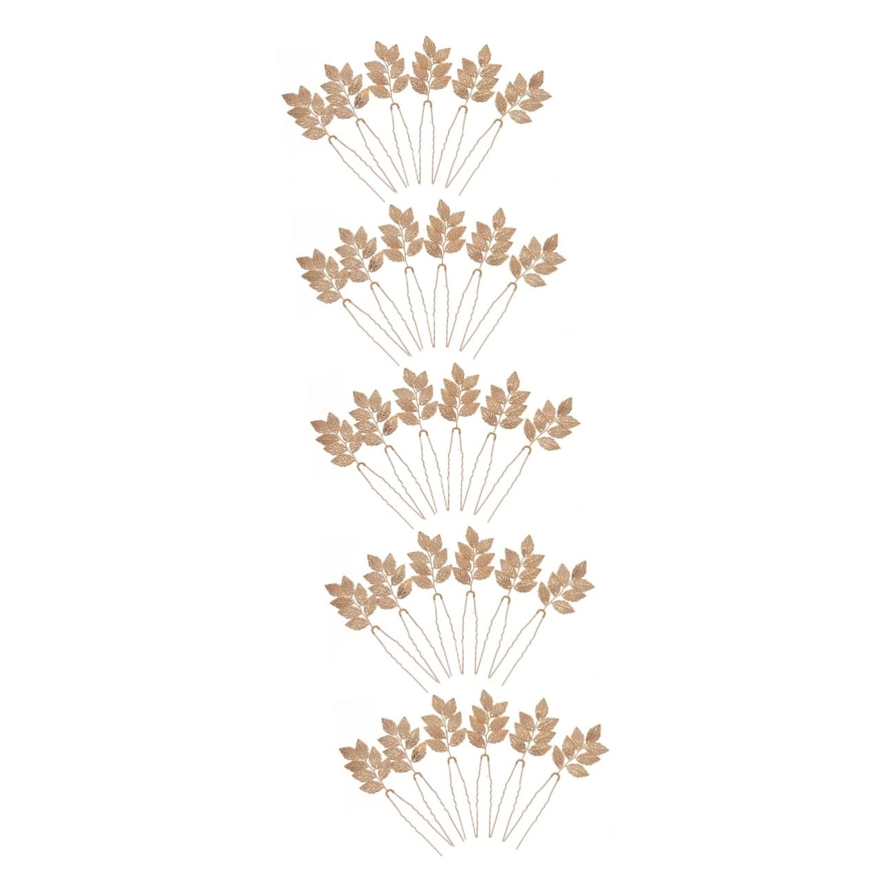 FRCOLOR 5 Sets Dekorative Haarnadel Braut Hochzeit Haarschmuck Haarkamm Für Die Braut Gold Haarnadel Für Frauen 6 Stück * 5
