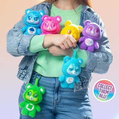 Care Bears - Caring Cuties Vinyl Plush Pendant, Blind Box Figures, Doll Keychain, Dangler Toy, Collectible Home Decorations, Single Mystery Box — view 2