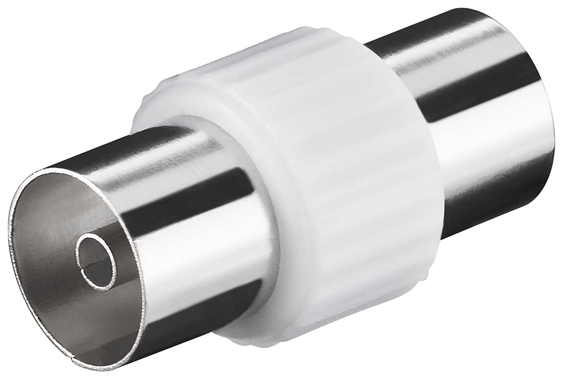 CABLEPELADO Adattatore antenna femmina a femmina | Adattatore cavo coassiale RF | Connettore TV