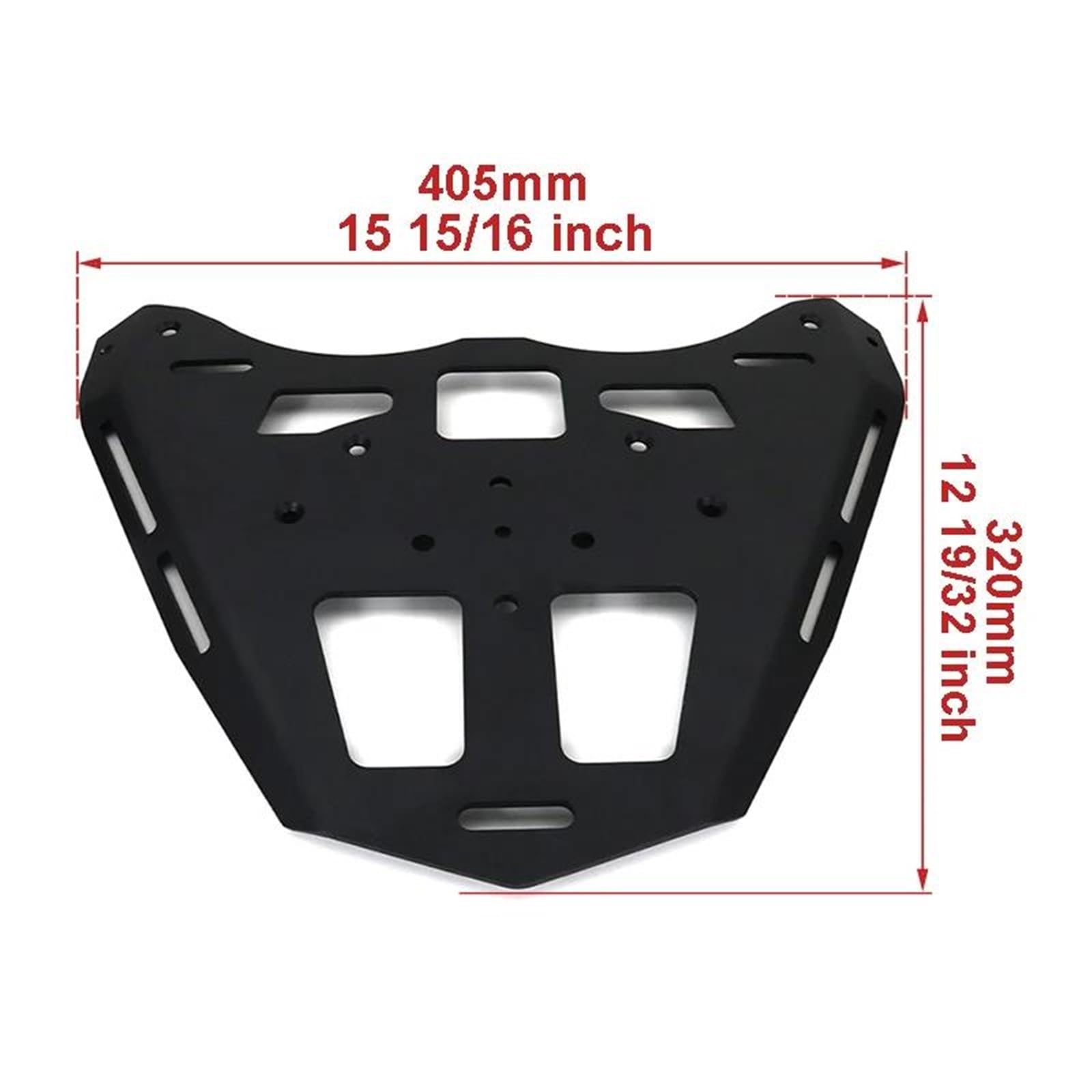 Motorrad Hinten Unterstützung Gepäck Rack Aluminium Legierung Für Ducati Für MULTISTRADA 1200 1260 Enduro 950/V2