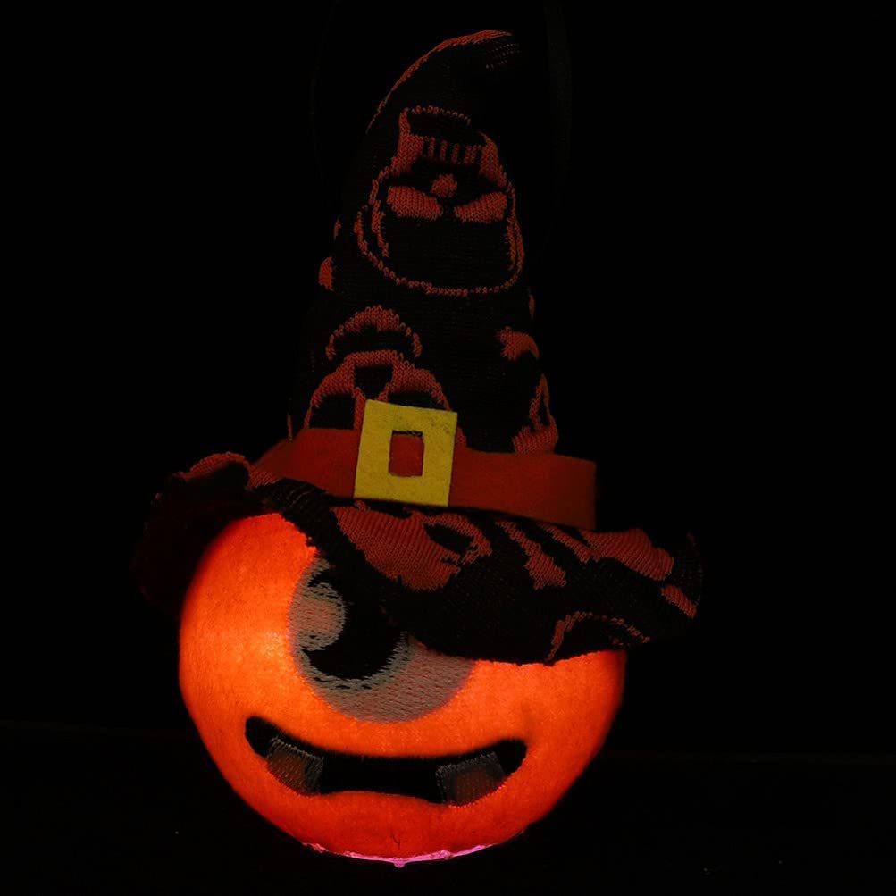 Latarnia na Halloween 3 Szt. Dekoracje Świetlne Z Dyni Na Halloween Led Light Up Jack O Lantern Nawiedzony Dom Rekwizyty Dekoracja na Halloween