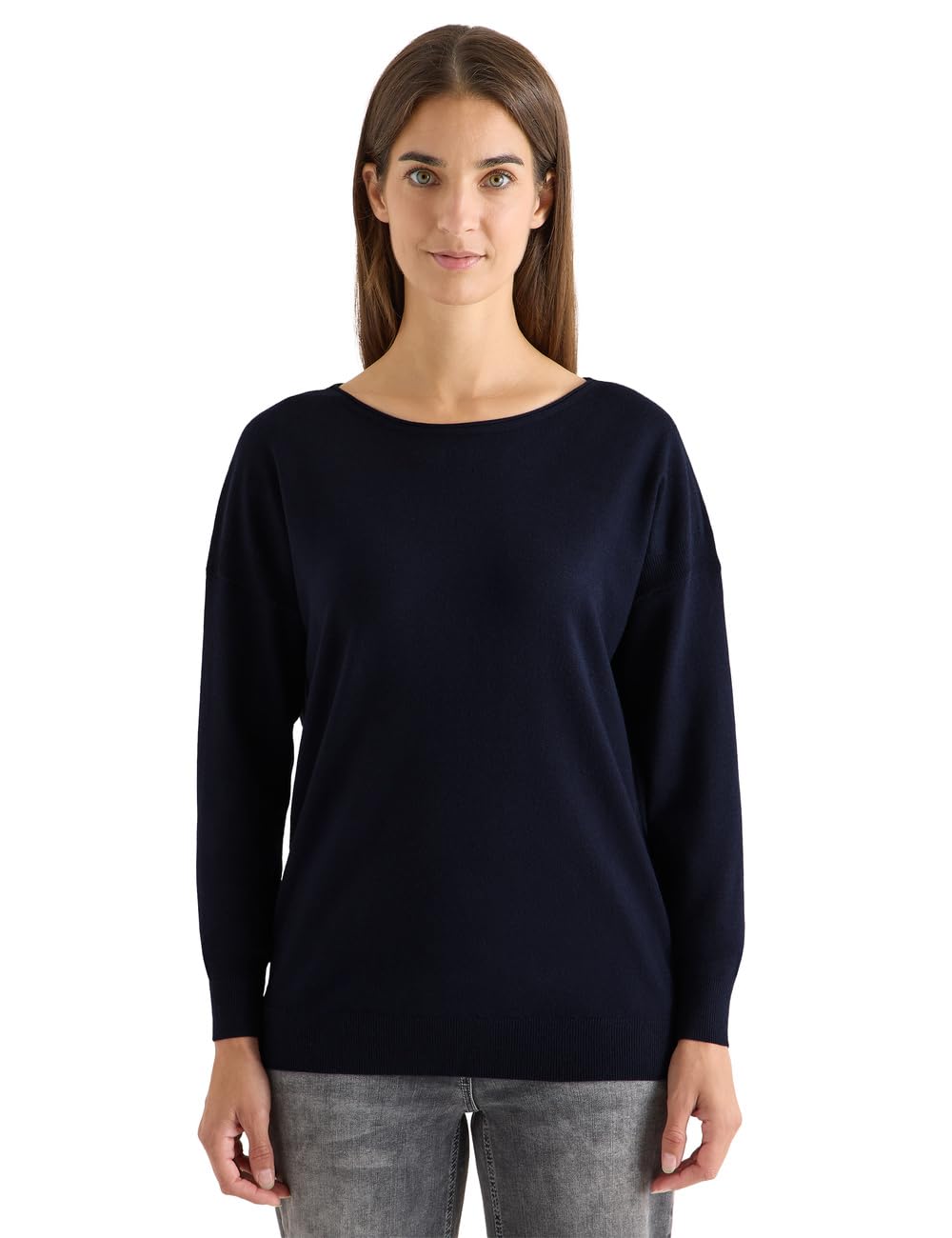 Cecil Damen Pullover mit Strukturdetail