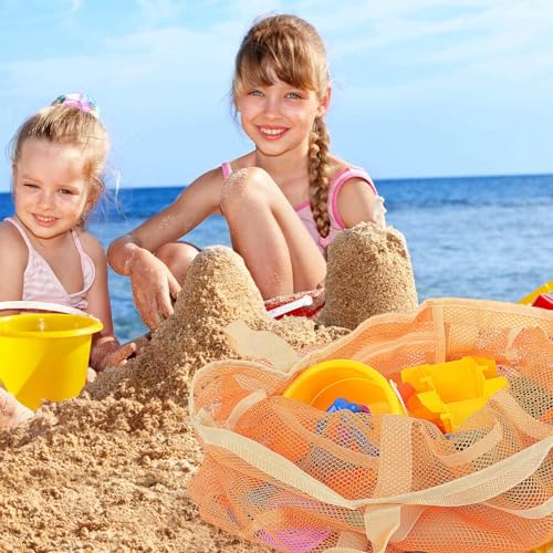 Mesh Beach Bag Vacation Essentials - Large Tote Pool Bag for Women Vacation Essentials Beach Accessories4