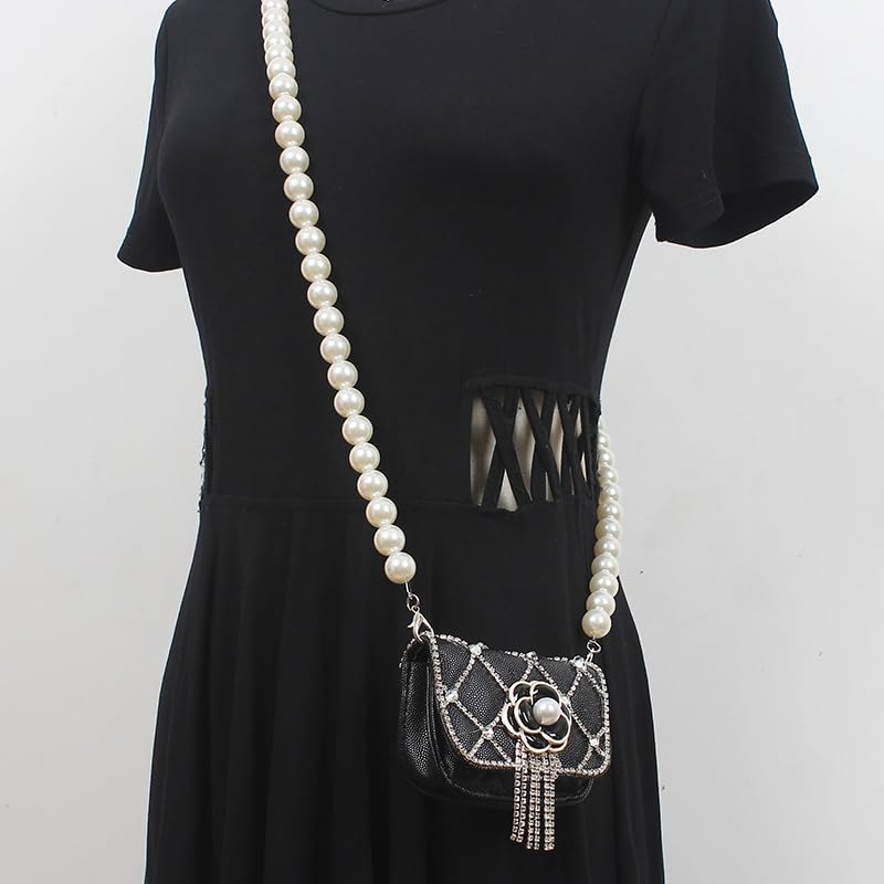 Spice Pearl Chain French design high-grade sense crossbody4