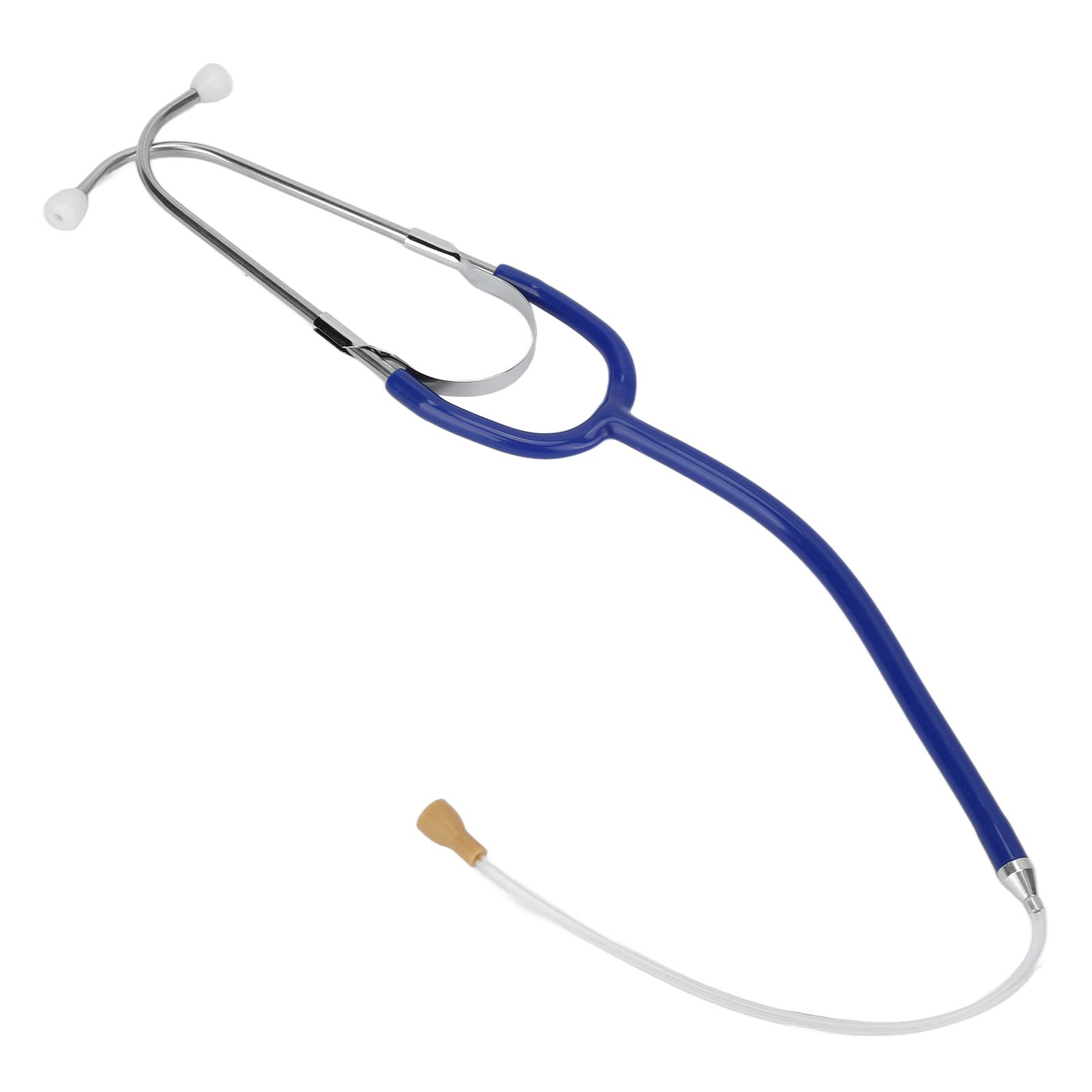 Hearing Aid Stethoscope, Lightweight Professional Stethoscope Binaural Metal Anti Slip for Noise Detection (Dark Blue)-picture-14
