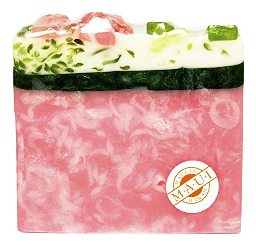 Moku Pua Artisan Glycerin Soap, Hawaiian Rose, 4.5oz