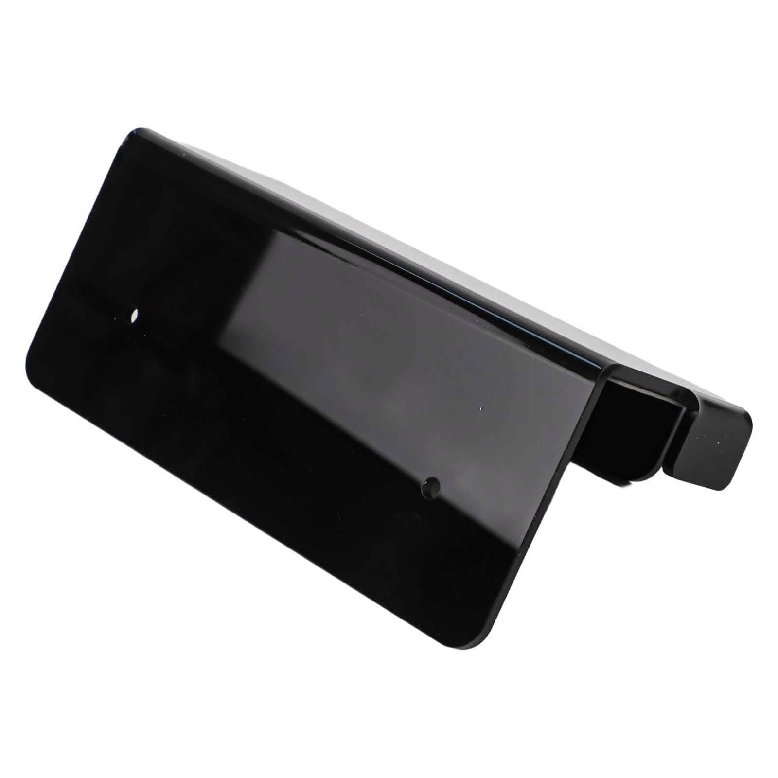 Supporto da parete in acrilico per Nintendo Switch Dock - Mensola salvaspazio, nero