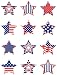 Teacher Created Resources Patriotic Stars Mini Accents