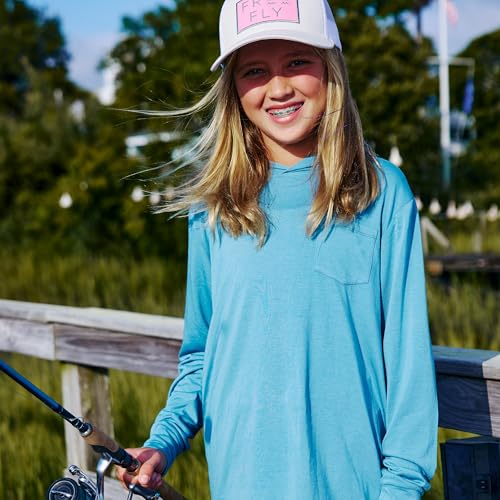 Free Fly Youth Shade Hoodie - UPF 50+ Sun Protection, Moisture Wicking, Breathable Bamboo Viscose Long Sleeve Outdoor Shirt4