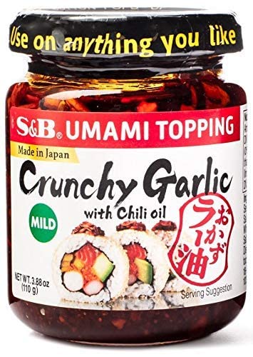 S&B Chili Oil With Crunchy Garlic, 3.9 Ounce (Pack Of 6) #TOP1