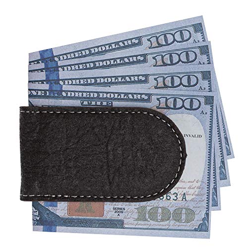 Quality Handmade Piñatex (Vegan Pineapple Leaf"Leather") Money Clip3