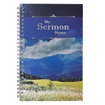 Spiral-bound Notebook Wirebound My Sermon Notes (Mountains) Book