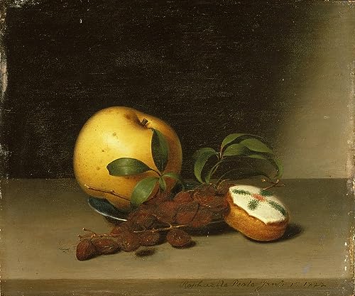 Nature morte avec gâteau Raphaelle Peale grande toile murale salon