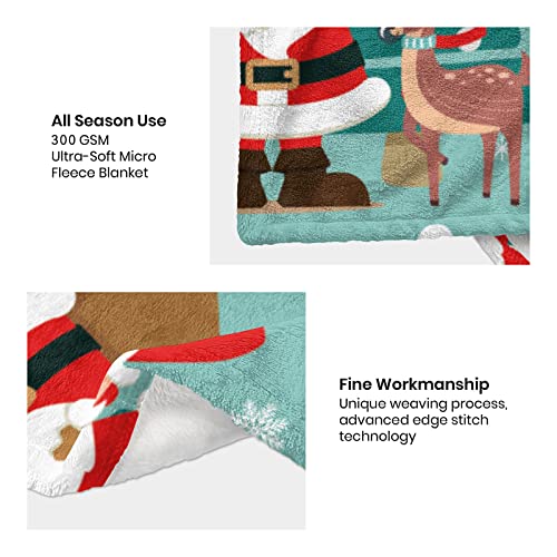 Fleece Christmas Blanket Red Christmas Fluffy Blanket Soft Couch Sofa Cozy Warm Christmas Blankets Plush Gift For Daughter Mom, Bedroom Decor 50X60 Inch #TOP3