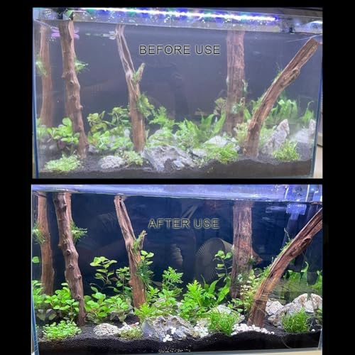 Filtro per Acquario, Kit Filtro per Acquario di Grandi Dimensioni per stagni e acquari - Scatola Filtro Esterna multistadio, purificazione dell'ossigeno, Nessuna Pompa Richiesta, Set complet