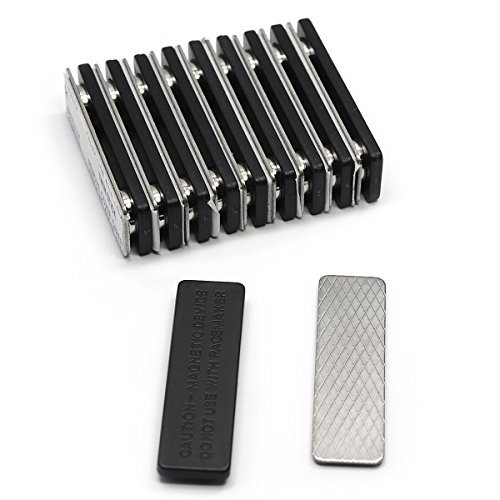 CMS Magnetics® Name Badge Magnets BM-2Mag-4 Made of Neodymium Magnets Set of 100
