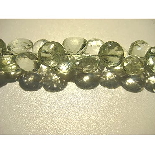 Améthyste verte naturelle facettée 7mm pour haute joaillerie