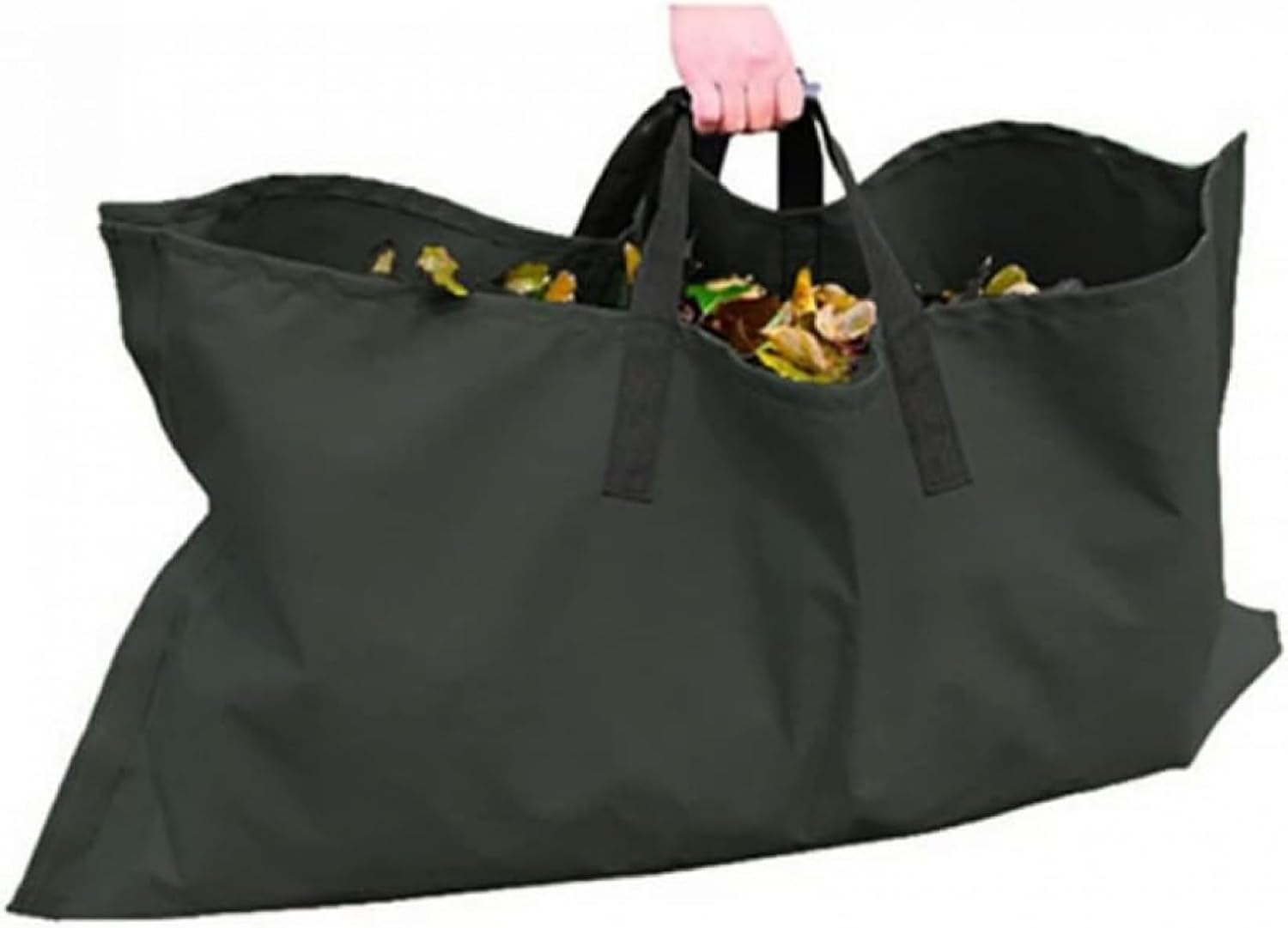 2-in-1garden Leaf Mat, Garden Waste Bags, Reusable Outdoor Leaf Trash, Foldable Garden Yard Trash Bag, Camping Recycling Bags for Leaf, Trash, Debris-144 * 144