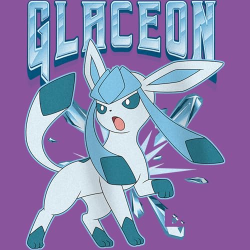 Girl's Pokemon Glaceon Ice Attack T-Shirt2