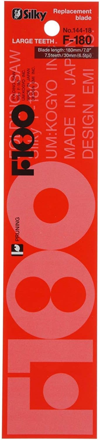 SILKY Professional Series Replacement Blade for F180 Large Teeth 144-18 (Pack of 4)