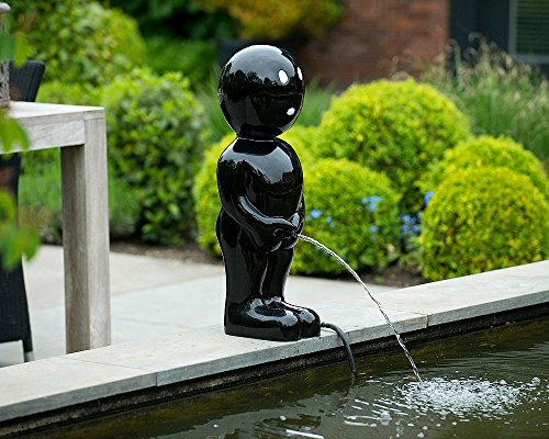 Preisvergleich Produktbild Boy II - Polystone - "Männeken Pis", schwarz, groß