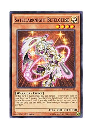 Amazon.co.jp: 遊戯王 英語版 MP15-EN148 Satellarknight Betelgeuse