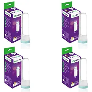 EcoLink 3-Watt Pint LED Torch & Emergency Light (,Pack of 4)